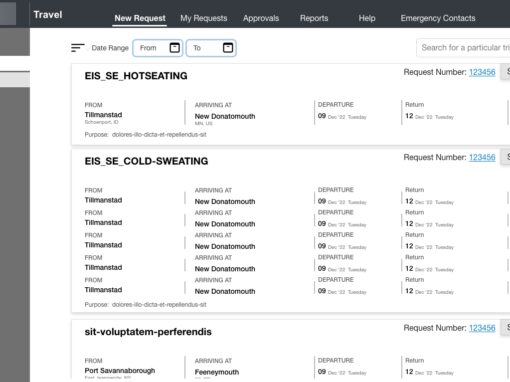 Travel Management - Approve Travel - See trip – 3