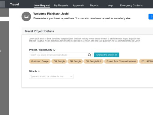 Travel Management - Requester Details